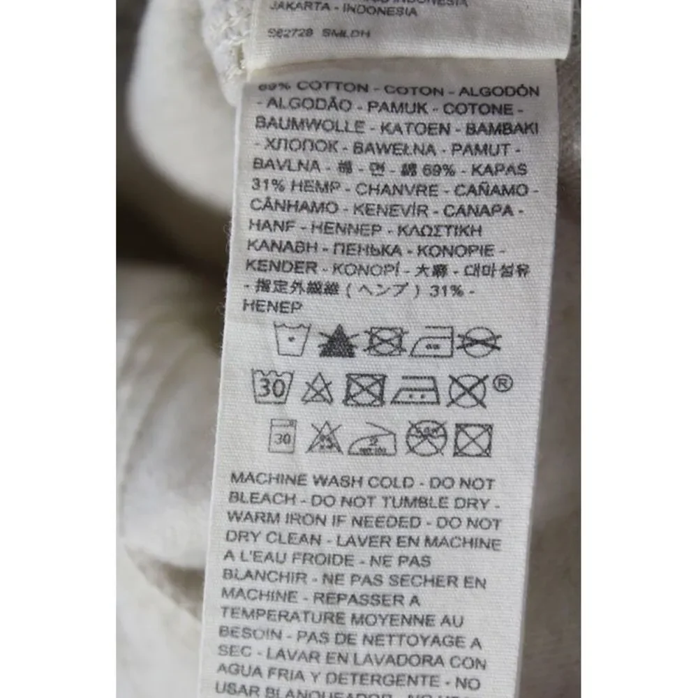 Levis Womens Cropped High Rise Beige Cotton Pants Size 27